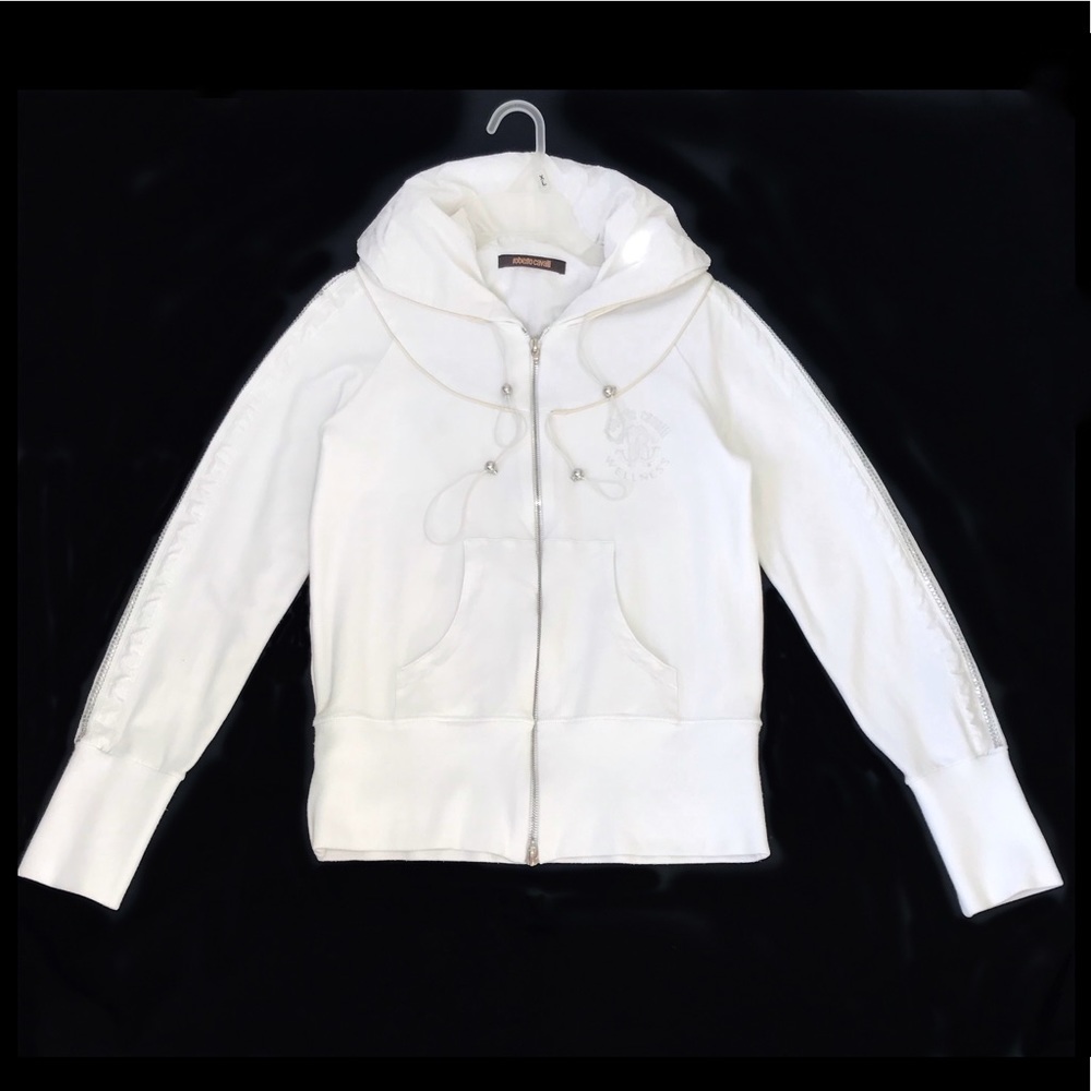 ROBERTO CAVALLI Wellness Gym Hooded Sweatshirt